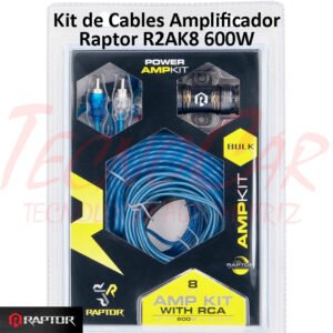 Kit de Cables para Amplificador Raptor R2AK8 Bulk - Metra