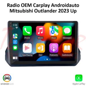 Radio Mitsubishi Outlander 2023 Up CarPlay Android Auto 10.1” Android 15 Pantalla HD OEM