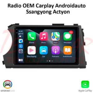 Radio Ssangyong Actyon 2006 Up 7” CarPlay Android Auto OEM Android 15 Pantalla
