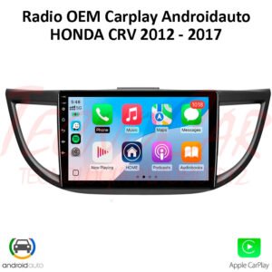 Radio Honda CR-V 2012-2017 10.1” QLED CarPlay Android Auto GPS Bluetooth Android 15 OEM
