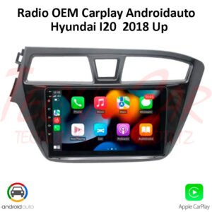 Radio Hyundai I20 2014 2020 CarPlay Android Auto 9.1” Pantalla OEM Android 15 Bluetooth GPS