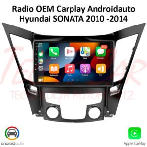 Radio Hyundai Sonata 2010 - 2014 CarPlay Android Auto 9.1” Pantalla OEM Android 15 Bluetooth GPS